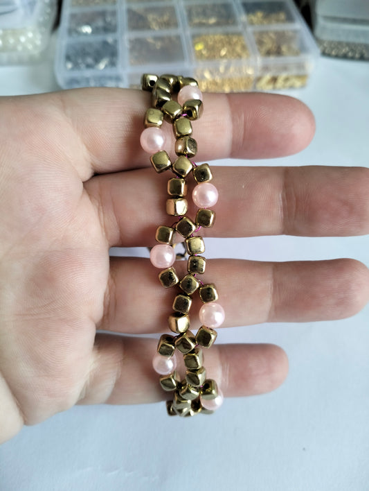 Pearl Gold Bracelets